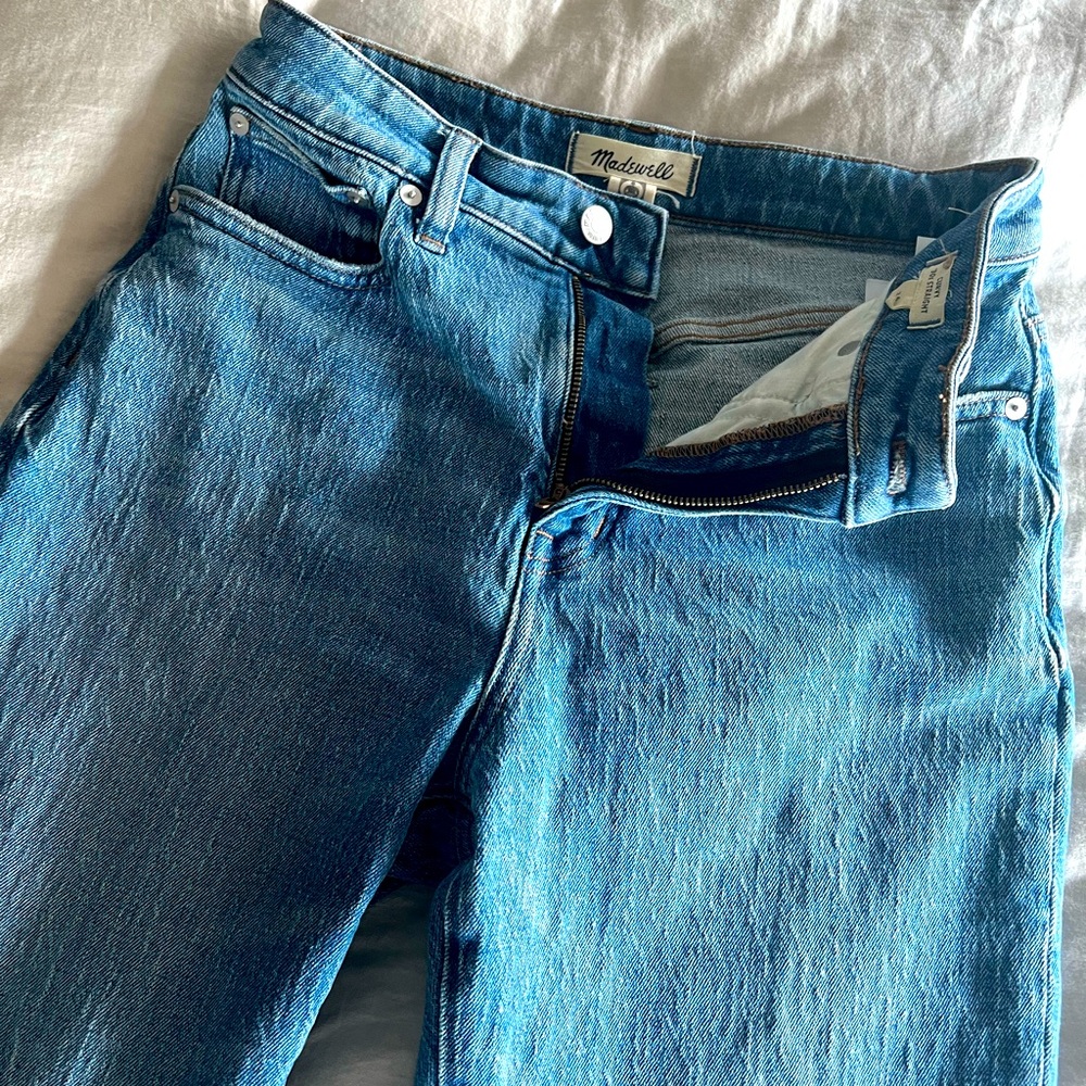 Madewell straight leg jeans